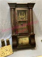 Antique Birge Mallory & Peck clock