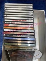 (19) music cds & (1) game cd