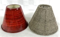Pair of Vintage Lamp Shades