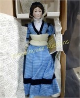 Franklin Heirliom Doll in original box approx 29"