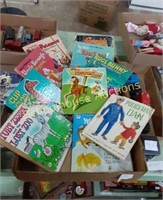 Flat of Vintage Childrens books