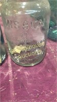 Mission mason jar trade mark, luster PAv