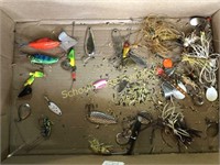 Flat of lures