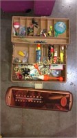 Tackle box full of goodies plus “quality tackle”
