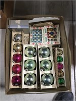 Vintage Christmas Glass Bulbs