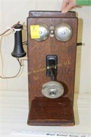 Antique Wall Phone - Chigago Tele. Co.