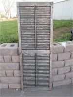 RUSTIC LOUVERED PANEL 24X66 INCHES