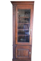 Ethan Allen Curio Storage Cabinet Left