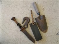 Iron Tools: Wet Stone & Hook