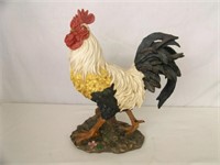 Rooster Signed Young 14.5" Tall Plastic