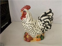 Rooster Cookie Jar: Signed CKAO 12.5" Tall
