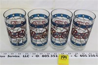 Vintage Pepsi-Cola Glasses