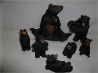 7 Bear Figurines