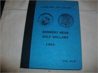 Vintage Kennady Half Coin Book: No coins