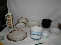 Assorted Dishes Bowls,cups