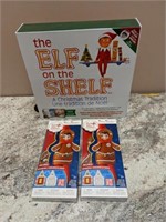 Brand New Elf on the Shelf + 2 Costumes