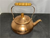 Vintage Brass Tea Kettle