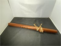 Native American Made Hand Carved Flute  Works