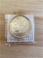 1921 Silver Dollar, Uncirculated