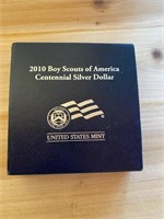 Boy Scout Commemorative 2010 Proof Silver