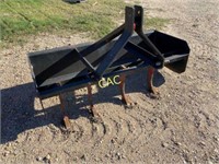 3pt 60" Armstrong Ag Box Blade w/Rippers