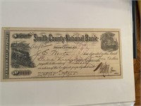 Smith County National Bank Certificate Of Deposit