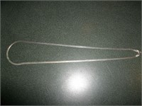 19.5" Herringbone 925 Necklace Made in Italy -7.4g