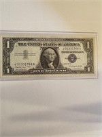 $1.00 Silver Certificate 1957A, Crisp Uncirculated