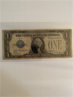 $1.00 Silver Certificate, Funny Back, Series 1928A