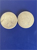 2 Liberty Dollars 1923