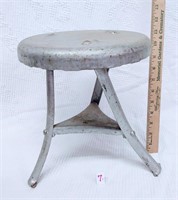 metal milk stool