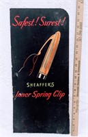 vintage Sheaffer pen advertisment