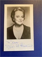 Autograph Photo of Olivia De Havilland