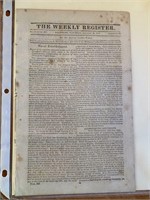 Baltimore Weekly Register December 19, 1812