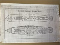Great Britain Steam Ship Plans