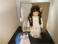 Danbury Mint 18" Porcelain Doll