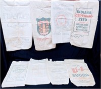 assorted feed bags