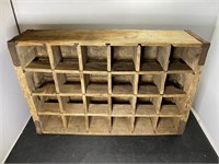 Very Rare Vintage Golden Age Soda Wooden Crate