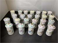 Lennox Fine Porcelain Spice Jars Collection