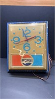 Early Pepsi clock lights up and does work