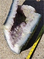 Large piece of Amethyst crystal - needs cleaning