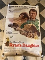 Vintage 60x40 Theater Poster Ryan's Daughter
