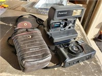 Polaroid & Nikon Camera,
