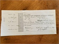 Penobscot and Kennebec Railroad Company Transfer..