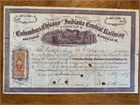 Columbus, Chicago, and Indiana Central Railway Co