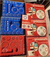 Spirograph (3 sets - not complete)
