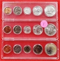 LOT OF 3 COIN SETS - SEE PICS (1)