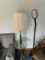 Brass Floor Lamp & Adjustable Floor Lamp