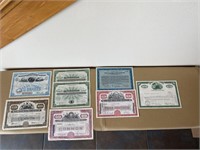 7 Stock Certificates
