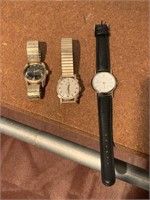 Three Wrist Watches